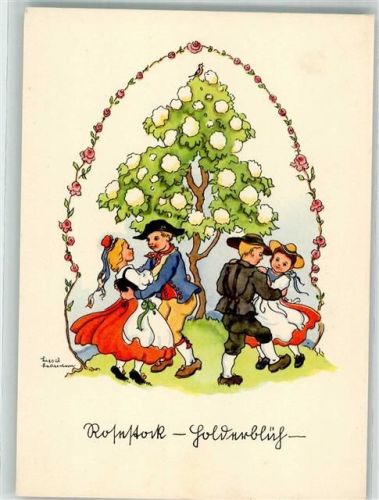 sign. Lauterborn Liesel Tracht P.N.B. 72/11
