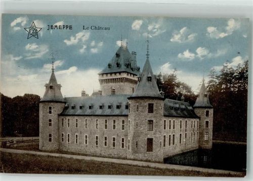 Jemeppe-sur-Meuse 1914 Schloss Feldpost WK I 1.K.S. Armeekorps