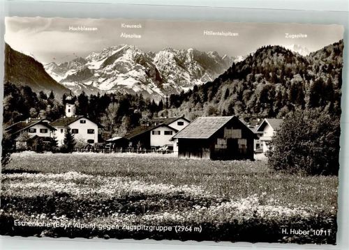 Eschenlohe Foto Huber, H. Zugspitzgruppe