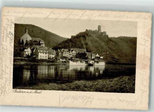 Beilstein 1929 Burg Gasthaus zur Burg Metternich