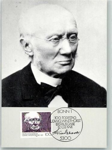 100. Todestag Ludwig Windthorst Erstausgbe 1991 Politik