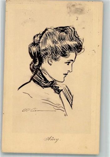 1907 sign. Gibson Charlees Dana Amy