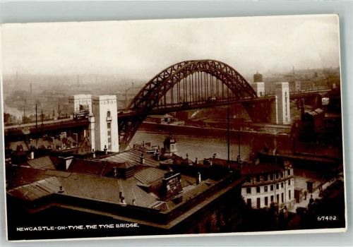Newcastle upon Tyne 1937 The Tyne Bridge