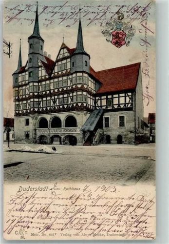 Duderstadt 1903 Rathaus