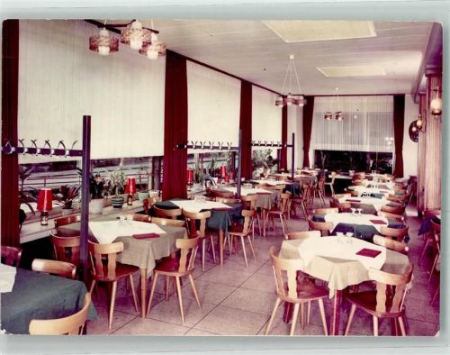 Walporzheim Gasthaus Winzerverein Gastraum Foto Original aus Archiv eines Ansichtskartenverlags