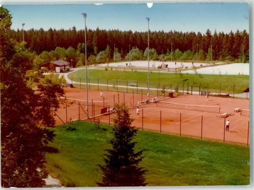 Penzberg Tennis Ort handschriftlich Foto Original aus Archiv eines Ansichtskartenverlags