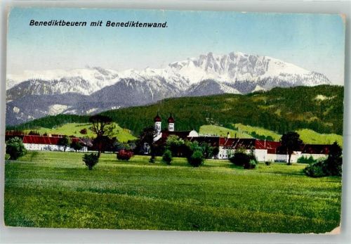 83671 W8174 Benediktbeuern 1927 Foto AK