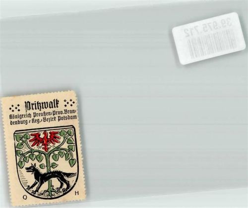 Pritzwalk Wappenmarke Kaffee Hag Nr. 179