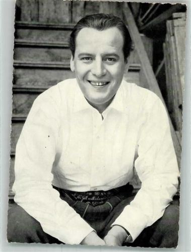 Portrait des Musikers Fred Bertelmann Foto AK