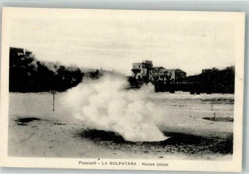 Pozzuoli e Cantiere Foto A. Rendina Solfatara Vulkankrater Nuova bocca
