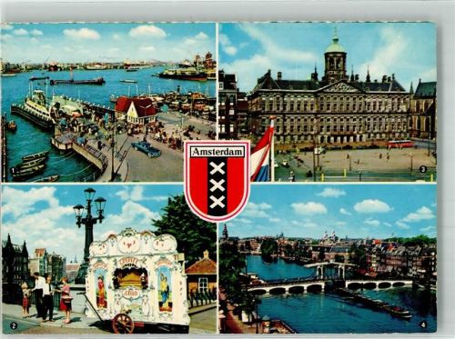 Amsterdam Fähranleger Koninklijk Palais Amstelbrücke