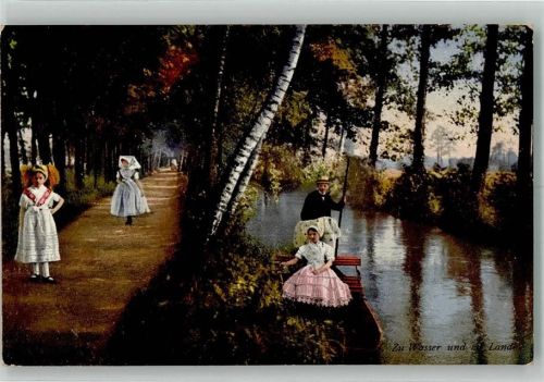 Lübbenau 1918 Tracht Spreewald