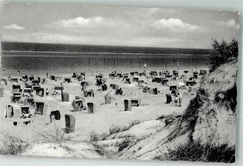 Langeoog 1957 Schwimmbad Strand