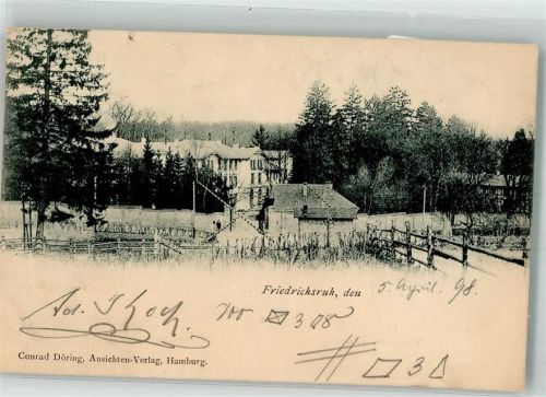 Aumühle 1898 Friedrichsruh