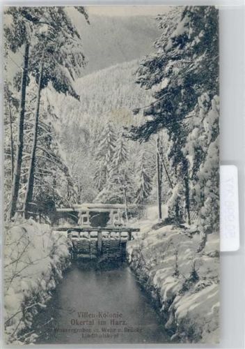 Oker Villen-Kolonie Okertal, Lindthalskopf, Wasergraben