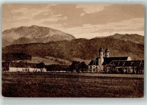 Benediktbeuern 1922 Kloster Kirche
