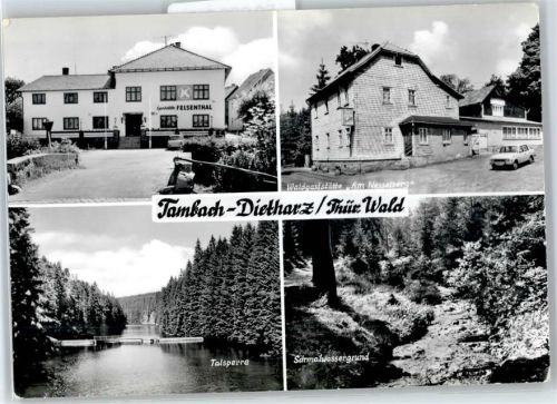 Tambach-Dietharz Talsperre, Schmalwassergrund, Waldgaststätte Am Nesselberg
