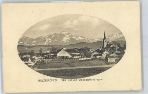 83607 W8150 Holzkirchen , Oberbay - Blick auf die Wendelsteingruppe