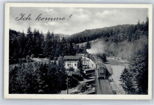 Hartha Bahnankunft