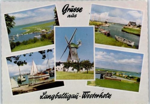 24977 W2391 Langballigau - Windmühle,Hafen