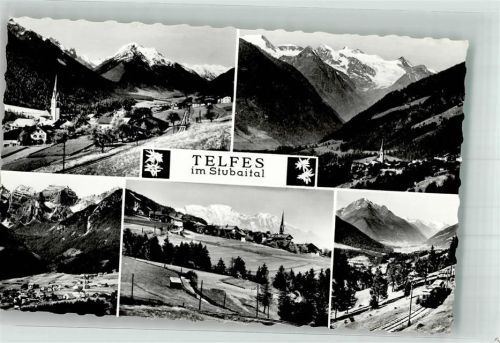 Telfes 1963 Eisenbahn Kirche