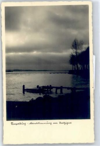 Abendstimmung am Dratzigsee, Tempelburg