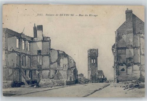 Bethune Zerstörte Häuser