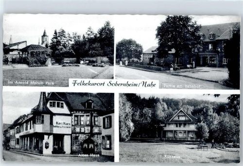 Bad Sobernheim Bahnhof , Sattlerei Karl Kurz