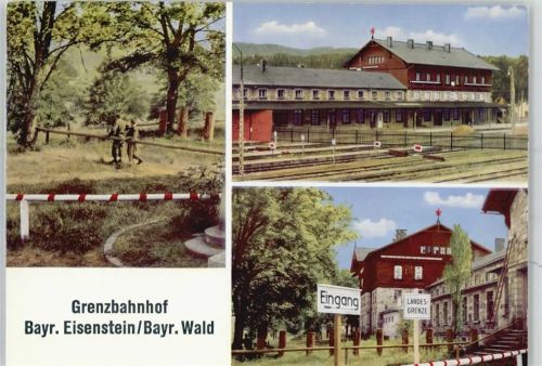 Bayerisch Eisenstein Grenzbahnhof Soldaten