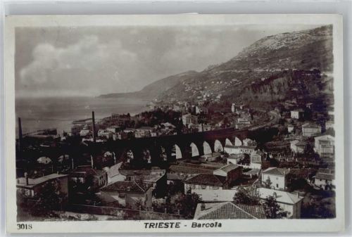 Trieste / Triest / Trst Teilansicht, Barcola