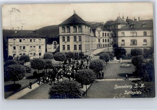 Sonneberg Juttaplatz , Marke entfernt