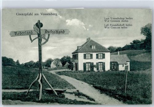 Vossenberg - Grenzpfahl