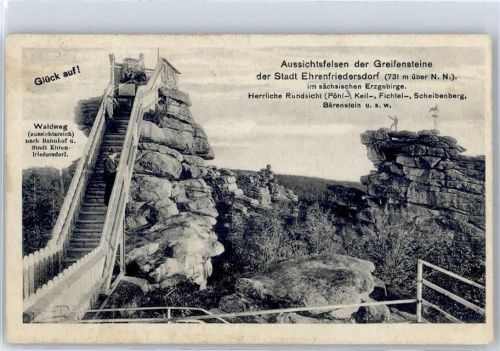 Ehrenfriedersdorf Aussichtsturm Greifensteine