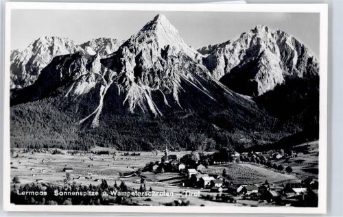 Lermoos Tirol, Sonnenspitze und Wampeterschrofen AKU1