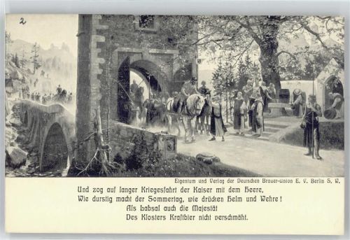Brauer Union , sign. Zeno Diemer