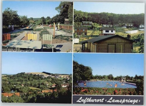 Lamspringe Minigolf, Teilansicht, Freibad