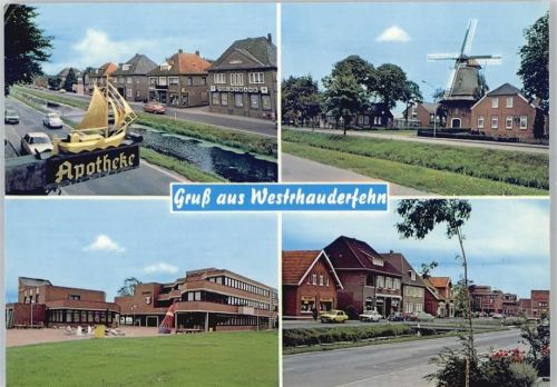 26817 W2953 Westrhauderfehn - Windmühle