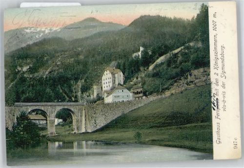 Siegmundsburg Gasthaus Fernpass mit den 2 Königszimmern