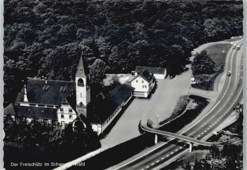 Schwerte Fliegeraufnahme, Gaststätte Der Freischütz im Schwerter Wald
