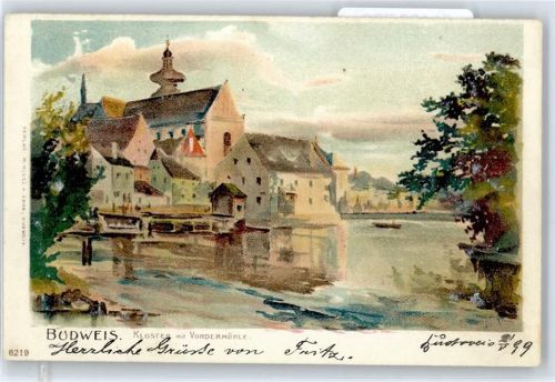 Ceske Budejovice Kloster mit Vordermühle
