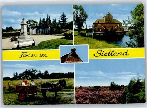 Ihlienworth Fremdenverkehrsverein, Denkmal, Gasthaus, Kutsche