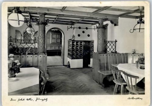 Jungholz Hotel Adler, ca. 1940