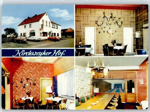 Kirchweyhe Gaststätte Kirchweyer Hof, Kegelbahn
