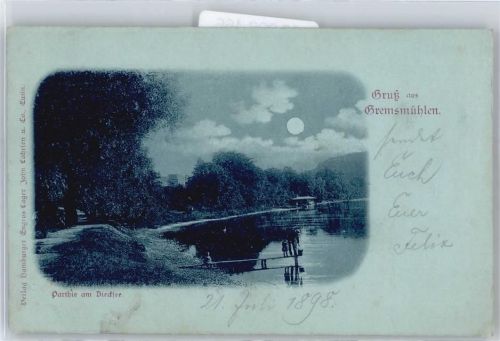 23714 W2423 Bad Malente-Gremsmühlen - Partie am Diecksee