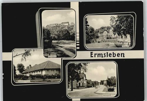 Ermsleben Bahnhofstrasse,Konradsburg, Landambulatorium, Stadtpark