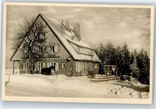 38667 W3396 Torfhaus , Harz - Hotel Brockenblick