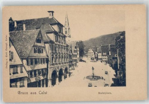 Calw Marktplatz