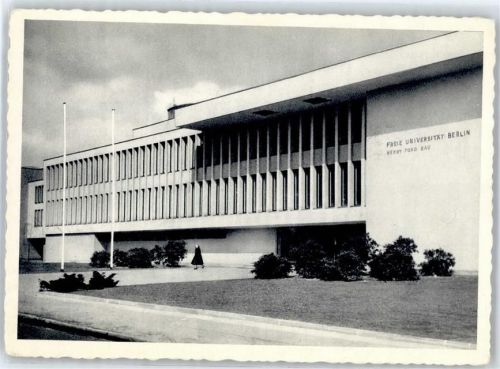 10115 W1000 Dahlem - Freie Universität