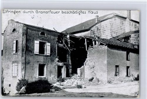 Avricourt 1916 WK I, Ortsansicht