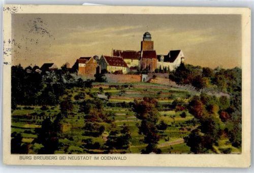 Neustadt Burg Breuberg , Marke entfernt